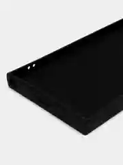 Черный чехол Samsung Galaxy S23 Ultra / Самсунг С23 Ультра плотный, с рисунком и мягким подкладом