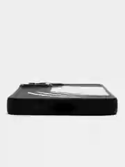 Оранжевый чехол на Samsung Galaxy S23 (Самсунг Галакси С23) плотный, с рисунком и мягким подкладом