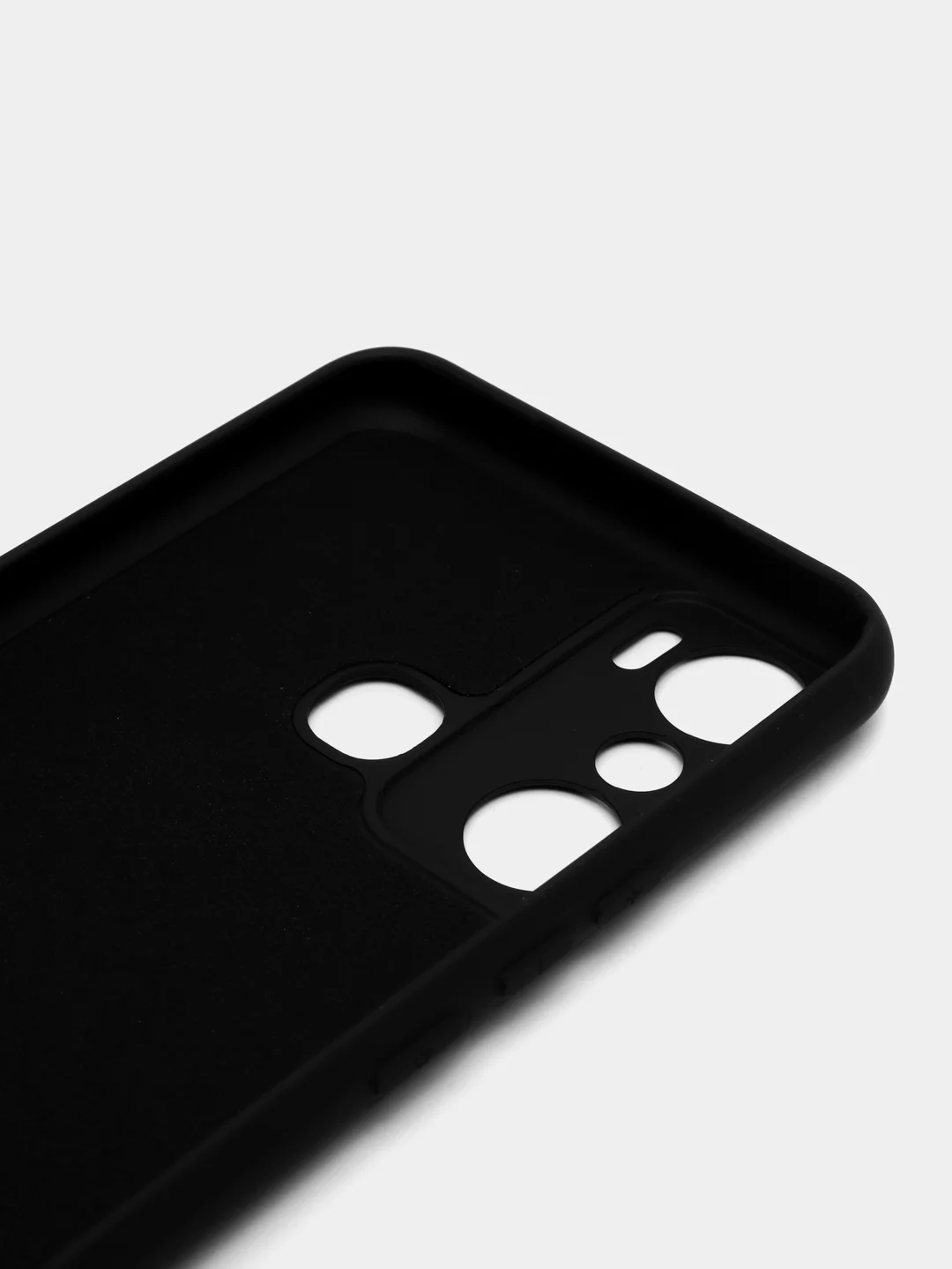 Черный чехол силиконовый для Infinix Hot 20i / Инфиникс Хот 20Ай Silicone Cover