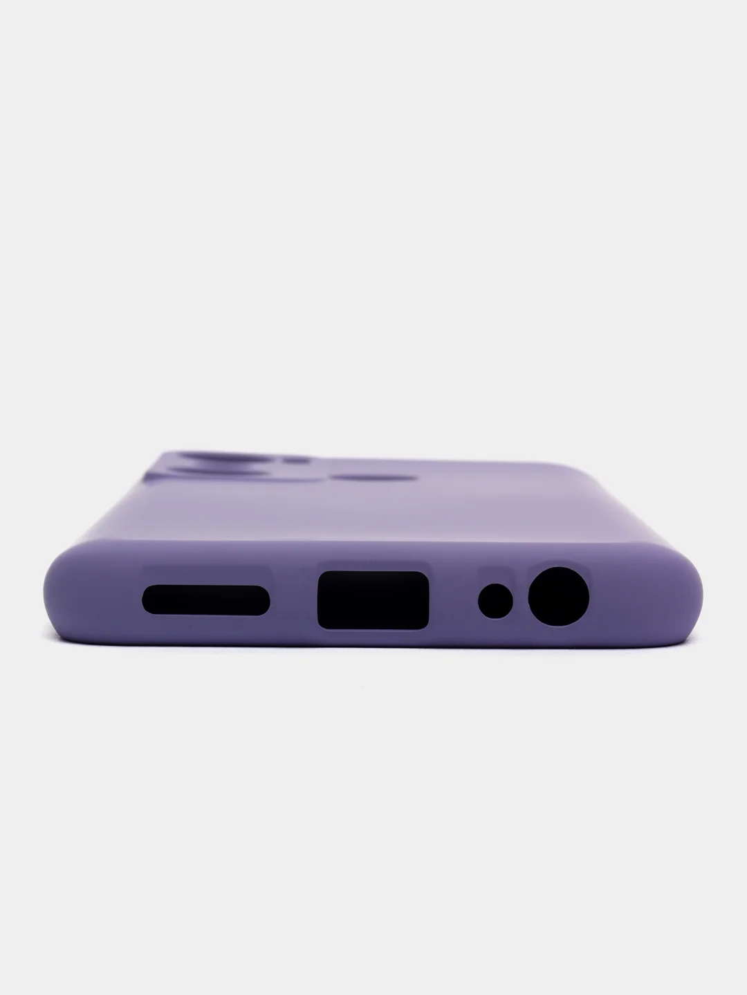 Лавандовый чехол силиконовый для Infinix Hot 20i / Инфиникс Хот 20Ай Silicone Cover