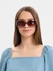 Коричневый солнцезащитные женские очки