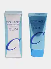 Солнцезащитный крем для лица и тела Enough SPF 50+ с коллагеном,увлажняющий,спф, от солнца