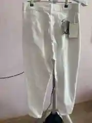 Белый джинсы мом, стрейч
