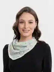 Мятный косынка-бандана