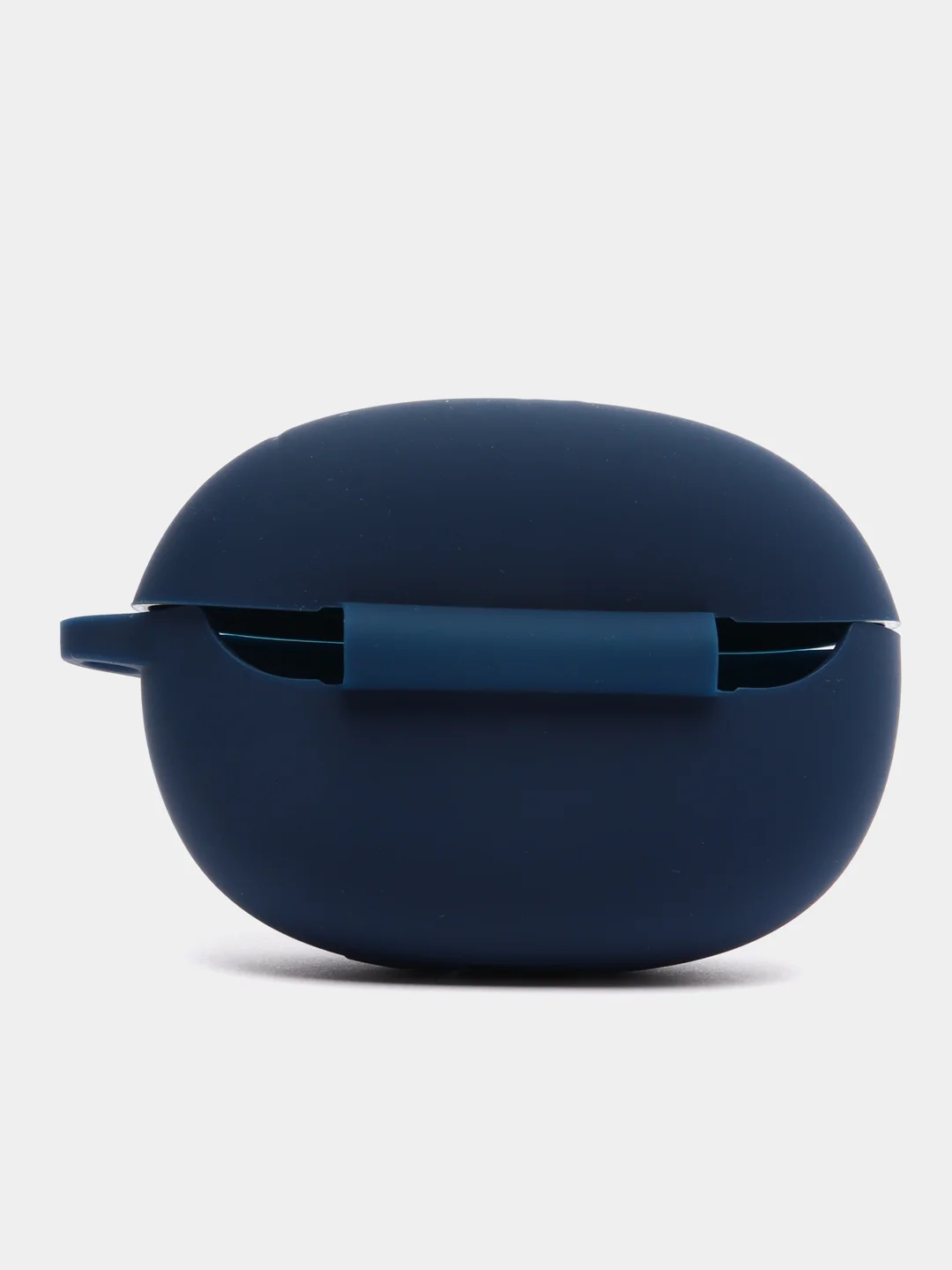 Синий чехол на Honor Choice Earbuds X3 для беспроводных наушников КАРТОФАН силиконовый матовый