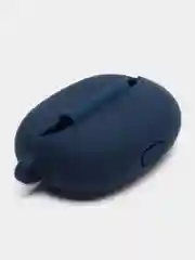 Синий чехол на Honor Choice Earbuds X3 для беспроводных наушников КАРТОФАН силиконовый матовый
