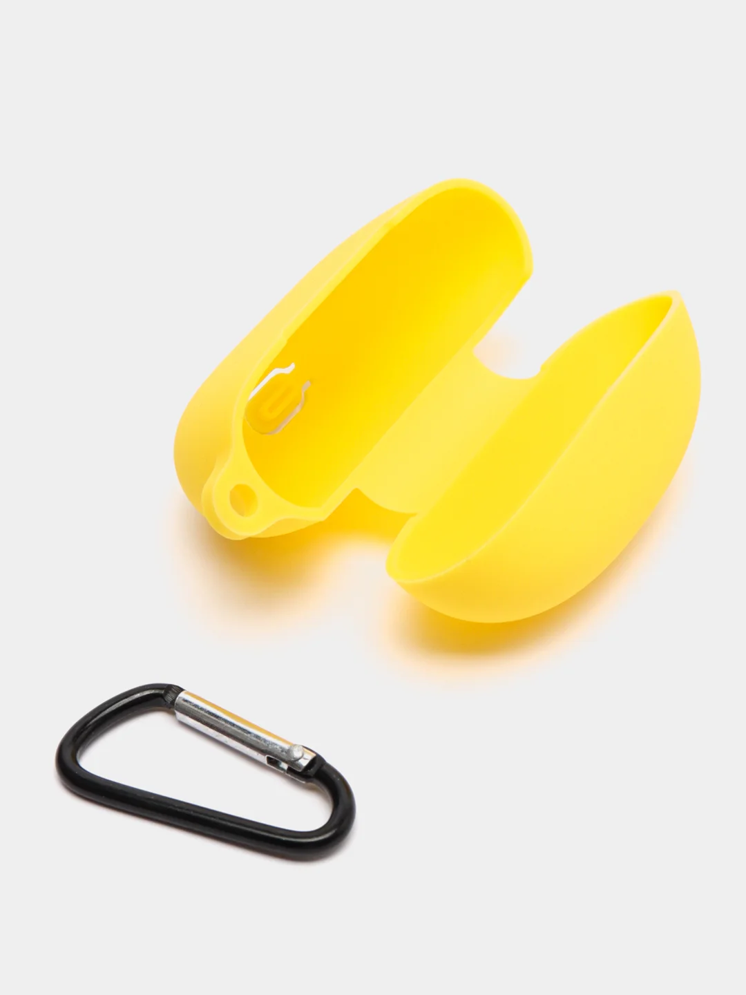 Желтый чехол на Honor Choice Earbuds X3 для беспроводных наушников КАРТОФАН силиконовый матовый