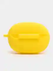 Желтый чехол на Honor Choice Earbuds X3 для беспроводных наушников КАРТОФАН силиконовый матовый