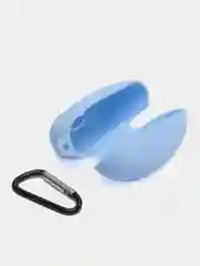 Небесно-голубой чехол на Honor Choice Earbuds X3 для беспроводных наушников КАРТОФАН силиконовый матовый