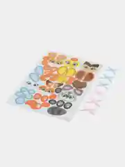 Желтый наклейки детские