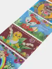 Разноцветный термонаклейки для яиц "Светлой Пасхи!", на 7 яиц