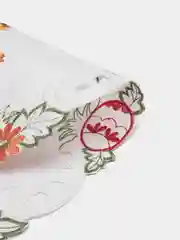 Салфетка декоративная, вышитая и выбитая, в упаковке 2 штуки, 30 х 40 см