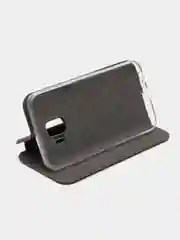 Пурпурный чехол-книжка на Samsung Galaxy J2 Core, Самсунг Галакси Джи2 Кор