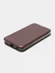 Пурпурный чехол-книжка на Samsung Galaxy J2 Core, Самсунг Галакси Джи2 Кор