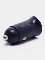 Синий автомобильное зарядное устройство Hoco Z39 2 х USB, USB-Type-C, с быстрой зарядкой