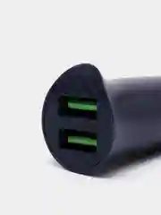Синий автомобильное зарядное устройство Hoco Z39 2 х USB, USB-Type-C, с быстрой зарядкой