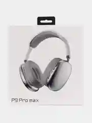 Серый наушники полноразмерные P9 Pro Max, беспроводные