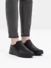 Черный туфли женские Rieker, из натуральной кожи