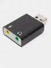 USB звуковая карта 7.1 из алюминиевого сплава