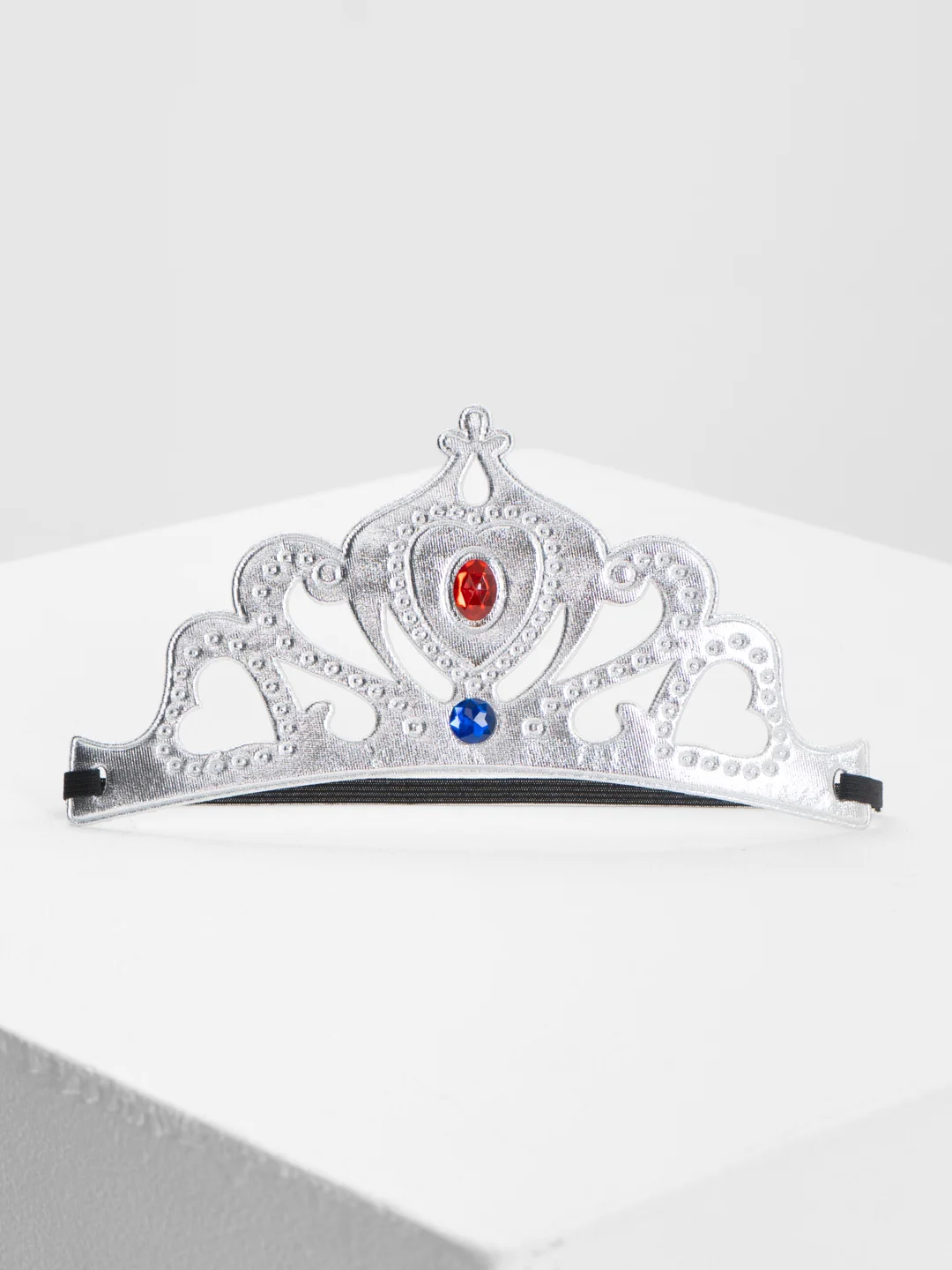 Серебряный карнавальная корона "Королева", реквизит для выступления