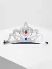Серебряный карнавальная корона "Королева", реквизит для выступления