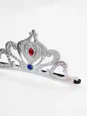 Серебряный карнавальная корона "Королева", реквизит для выступления