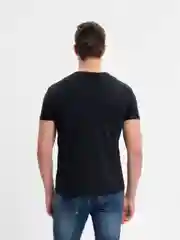 Черный футболка мужская
