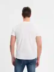 Белый футболка мужская