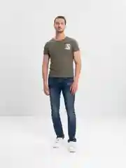 Хаки футболка мужская