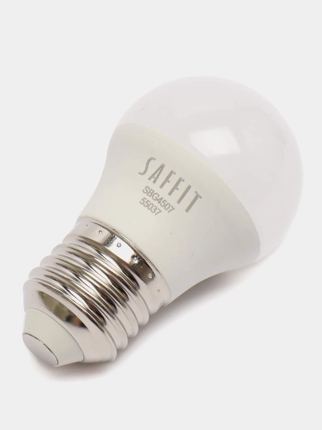 Лампа светодиодная, 7W 230V E27 4000K G45, SBG4507 55037