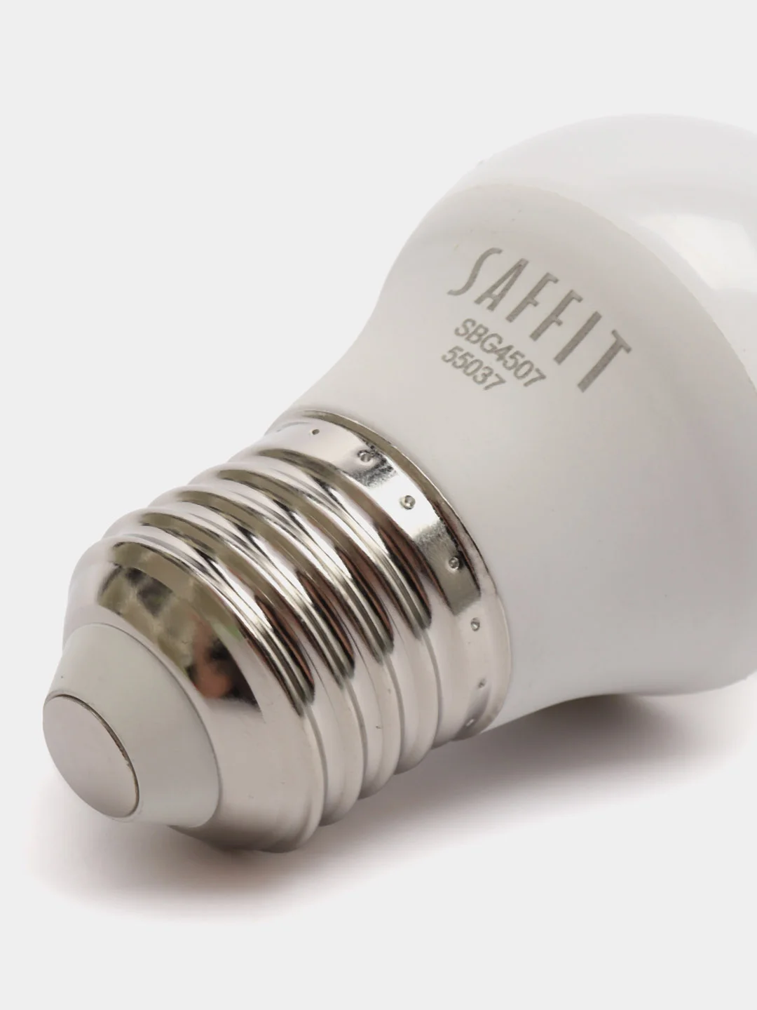 Лампа светодиодная, 7W 230V E27 4000K G45, SBG4507 55037