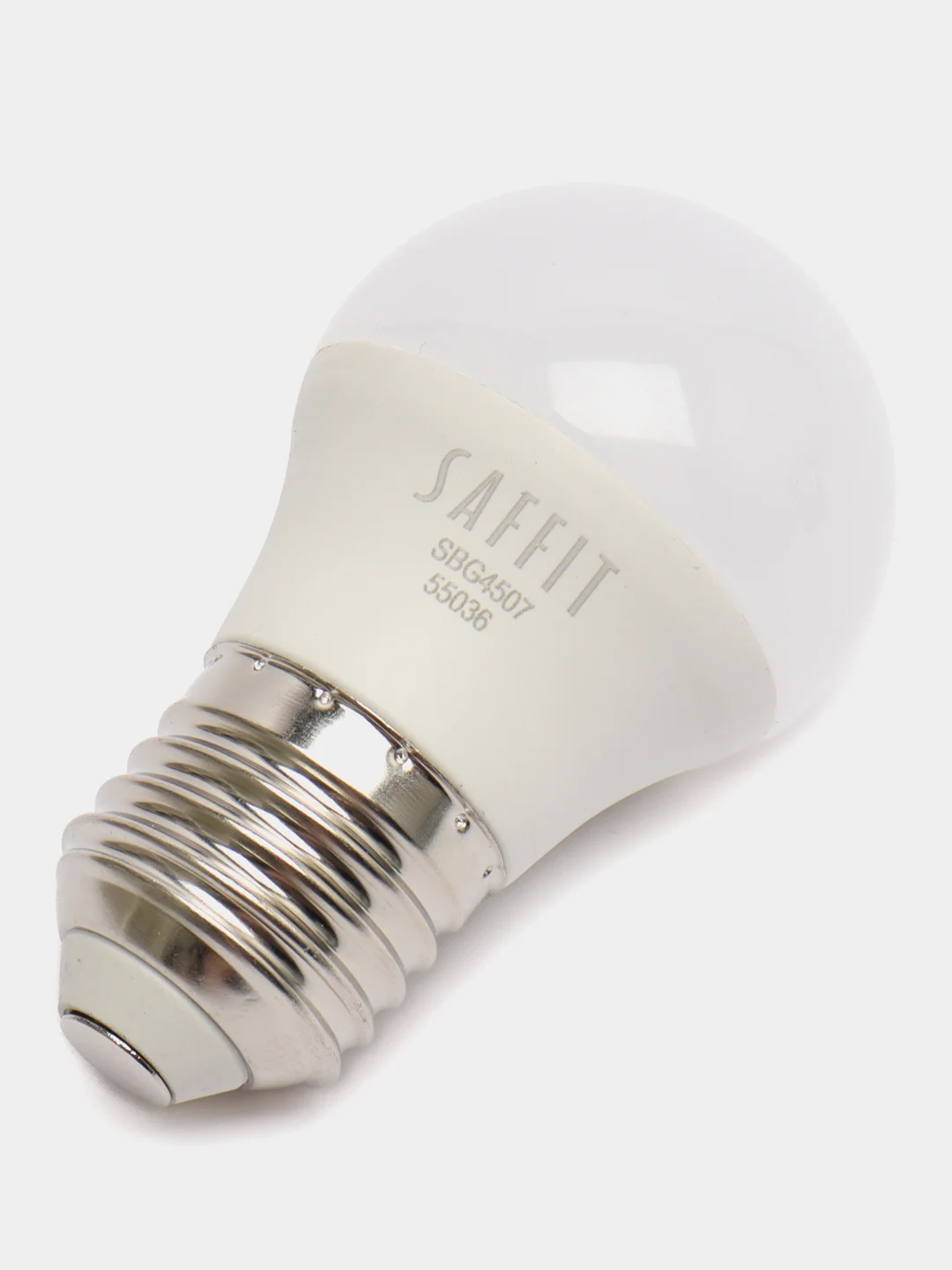 Лампа светодиодная, 7W 230V E27 2700K G45, SBG4507 55036