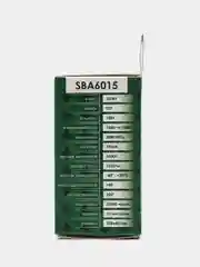 Лампа светодиодная, 15W 230V E27 6400K A60, SBA6015