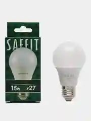 Лампа светодиодная, 15W 230V E27 6400K A60, SBA6015
