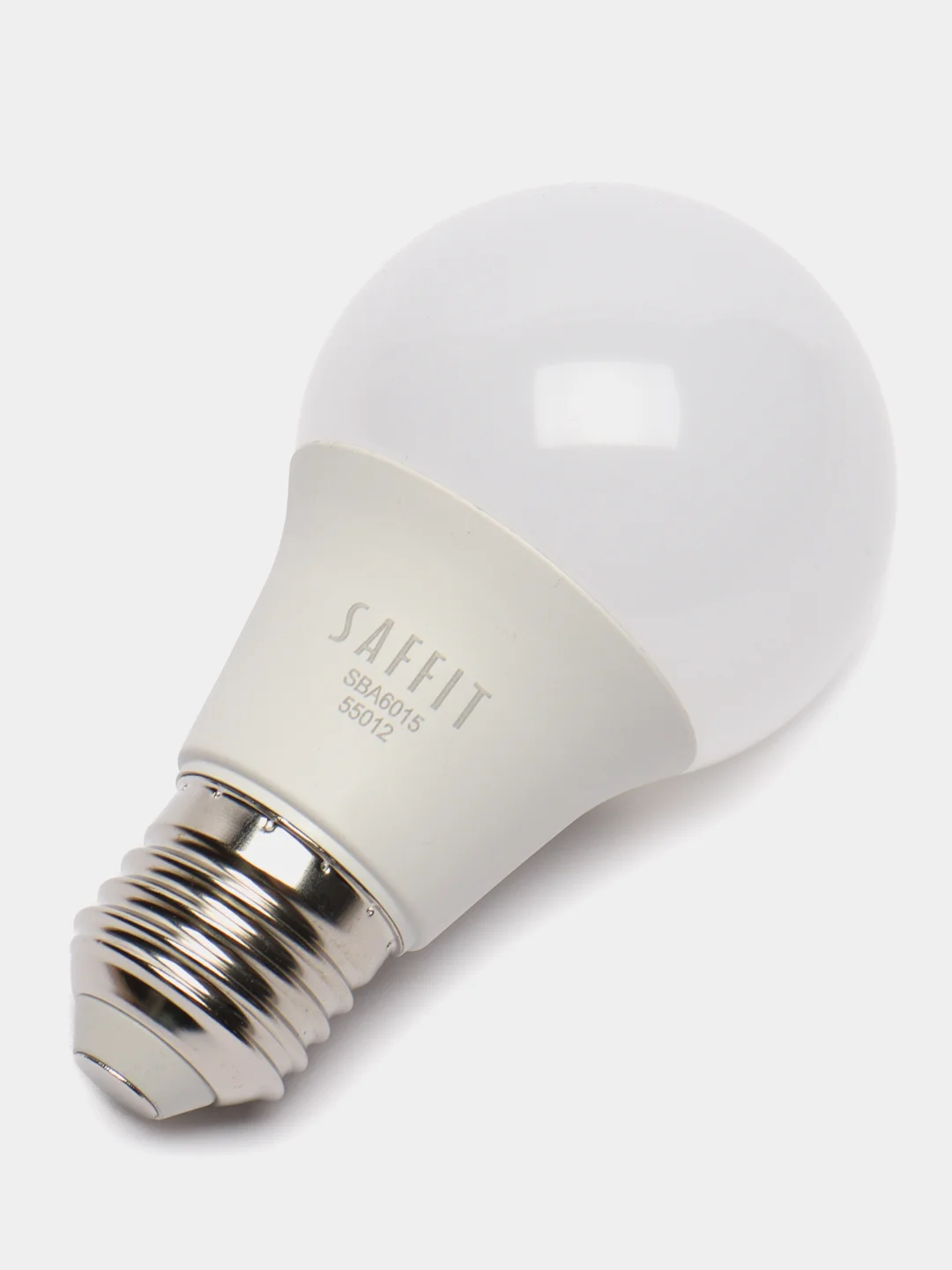 Лампа светодиодная, 15W 230V E27 6400K A60, SBA6015