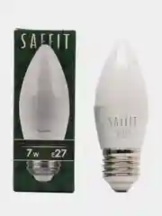 Лампа светодиодная, 7W 230V E27 4000K C37, SBC3707 55033