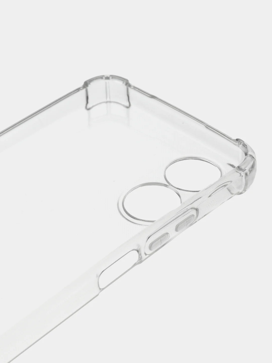 Прозрачный чехол для OPPO A17 / A17K (Оппо А17 / 17К), силиконовый прозрачный