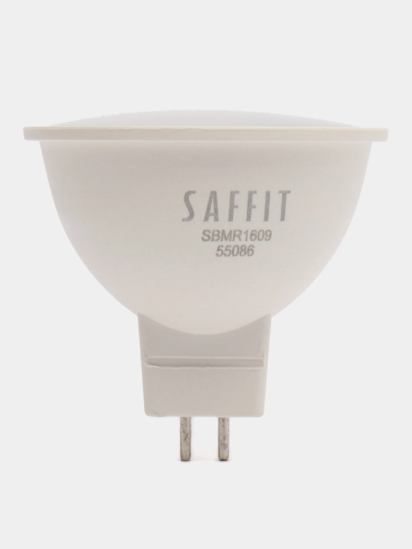 Лампа светодиодная, 9W 230V GU5.3 6400K MR16, SBMR1609 55086