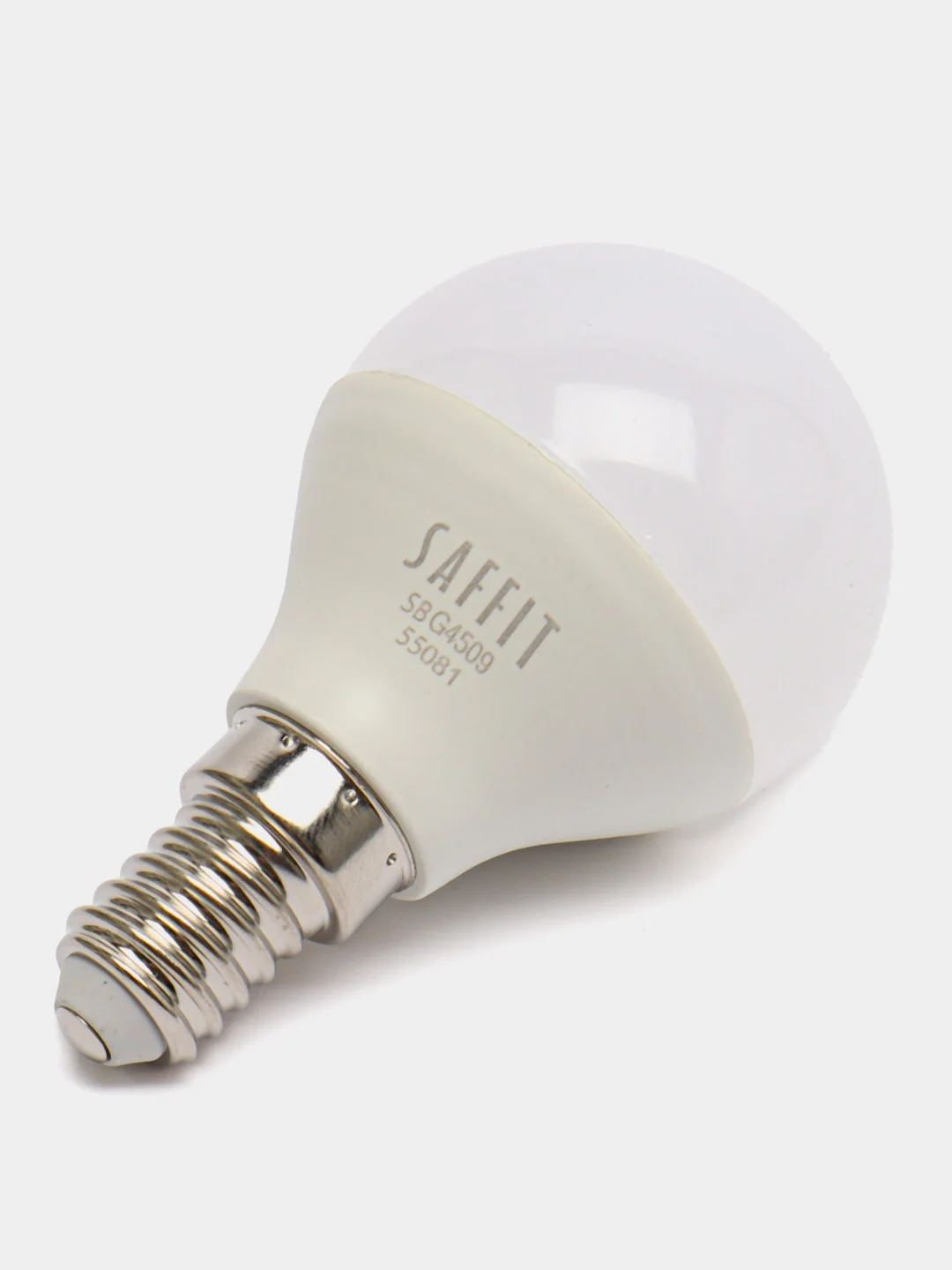 Лампа светодиодная, 9W 230V E14 4000K G45, SBG4509 55081