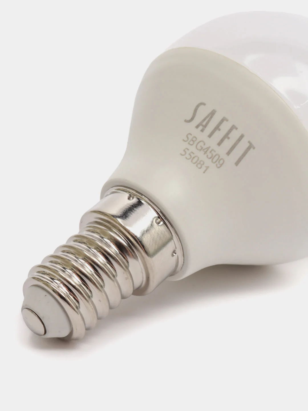 Лампа светодиодная, 9W 230V E14 4000K G45, SBG4509 55081