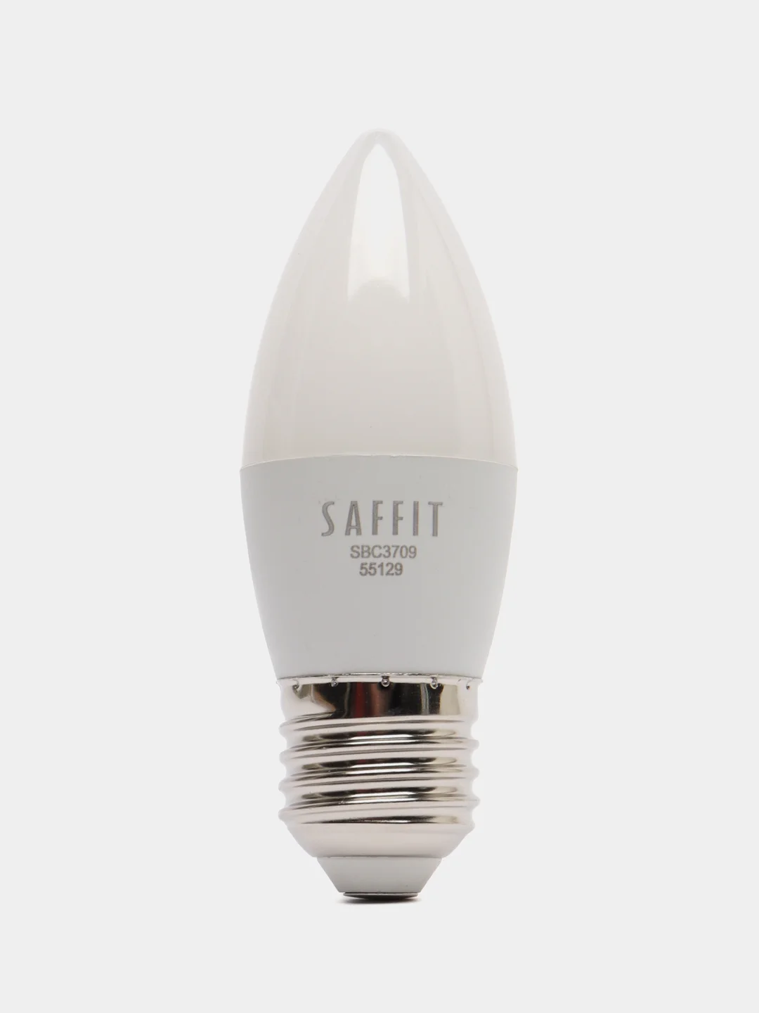 Лампа светодиодная, 9W 230V E27 4000K C37, SBC3709 55129