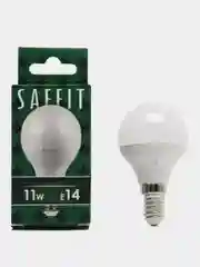 Лампа светодиодная, 11W 230V E14 4000K G45, SBG4511, 55138