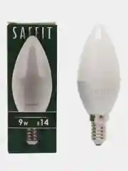 Лампа светодиодная, 9W 230V E14 6400K C37, SBC3709, 55170