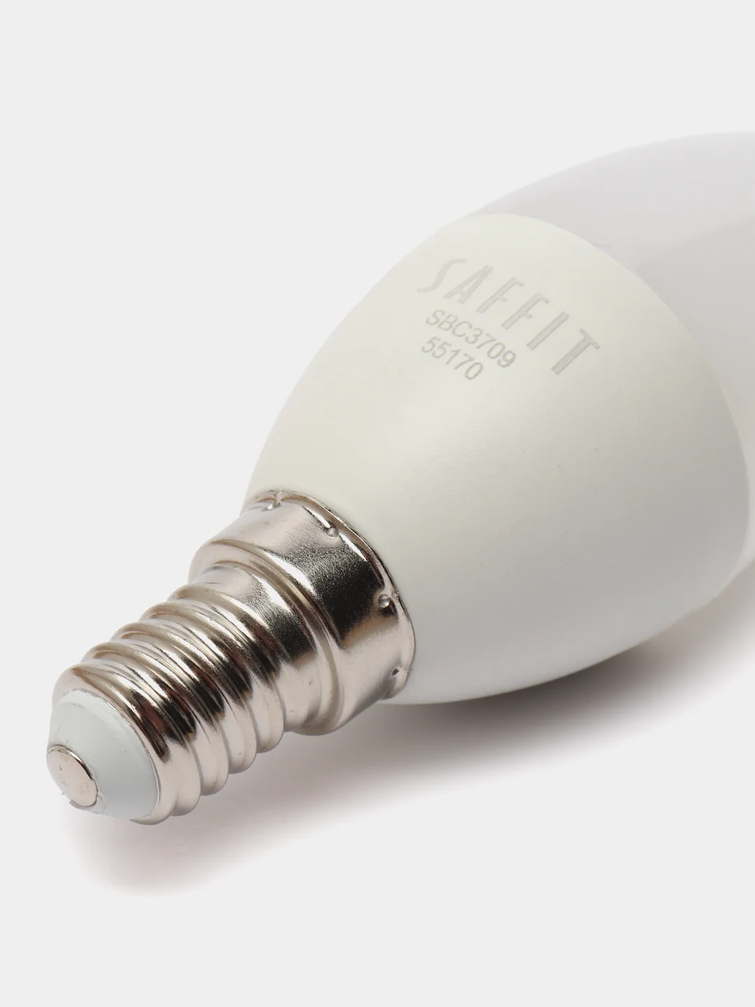Лампа светодиодная, 9W 230V E14 6400K C37, SBC3709, 55170