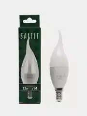 Лампа светодиодная, 13W 230V E14 6400K на ветру C37T, SBC3713