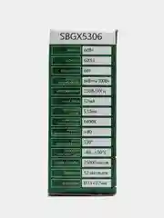 Лампа cветодиодная, (6W) 230V GX53 6400K, SBGX5306 55196