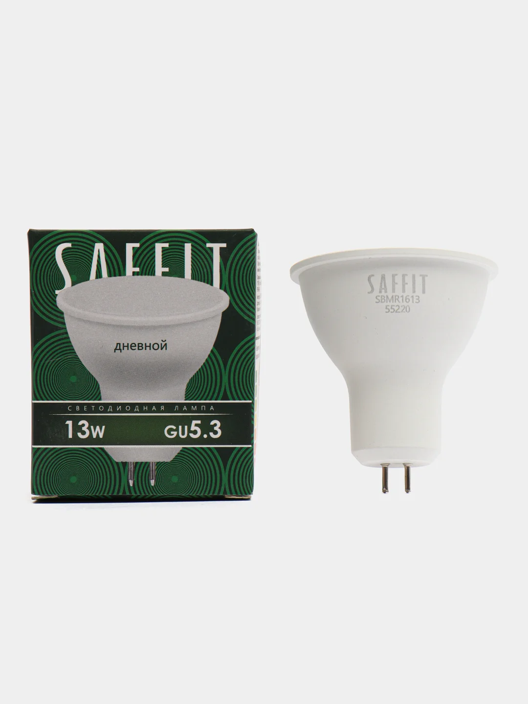 Лампа светодиодная, 13W 230V GU5.3 6400K MR16, SBMR1613