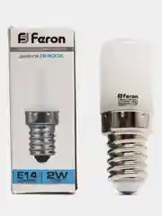 Лампа светодиодная, (2W) 230V E14 6400K для холодильника, LB-10 25988