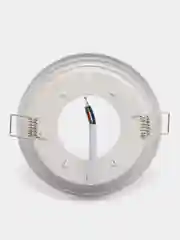 Светильник потолочный встраиваемый, 15W 230V,белый без лампы, 41205