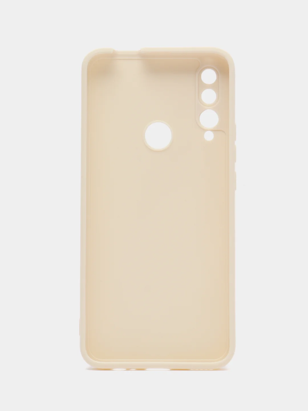 Молочный силиконовый чехол для Honor 9X / P Smart Z / Y9 Prime (Хонор 9Х / П Смарт Зет), прозрачный